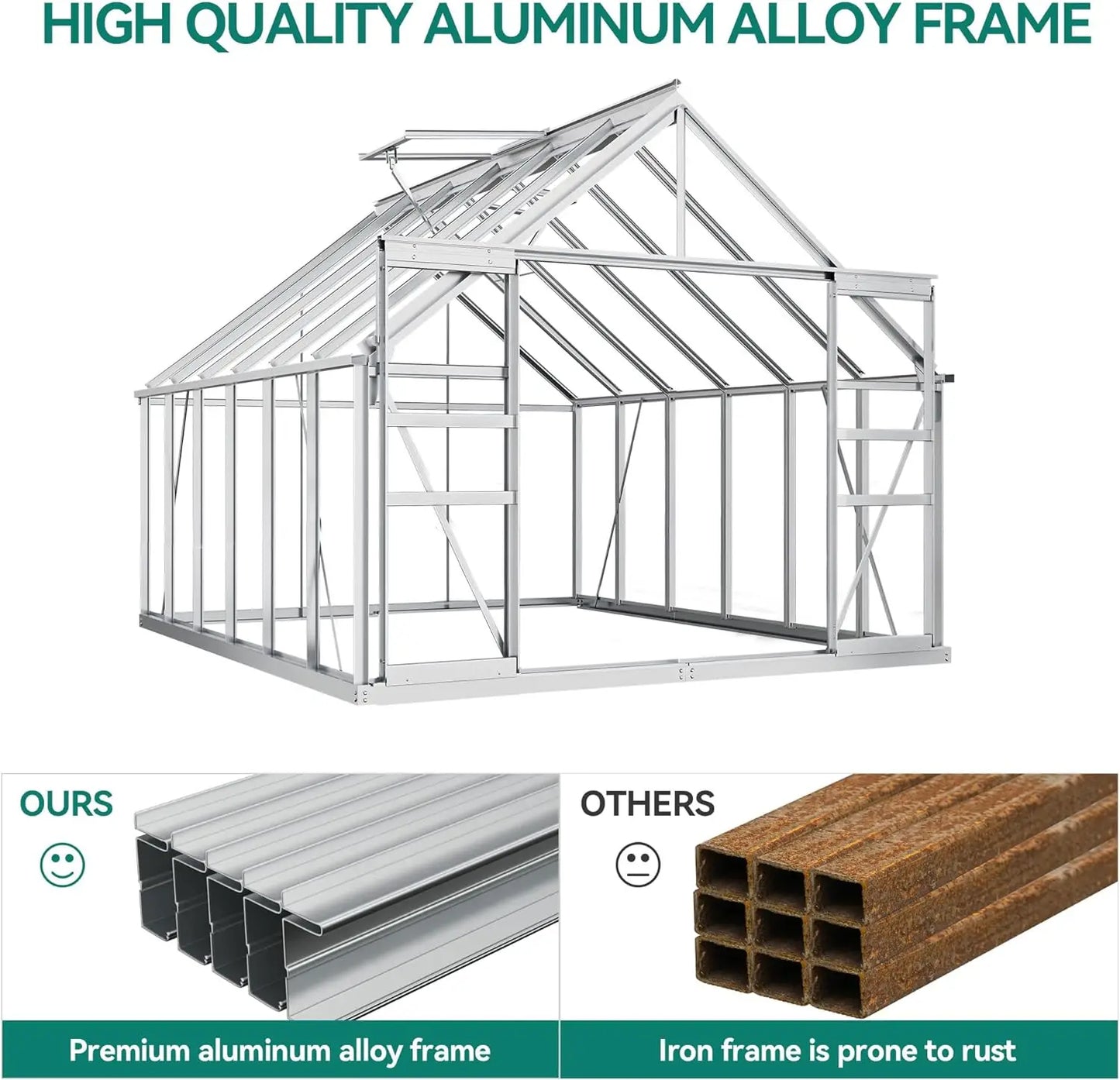 Large Heavy Duty Greenhouse