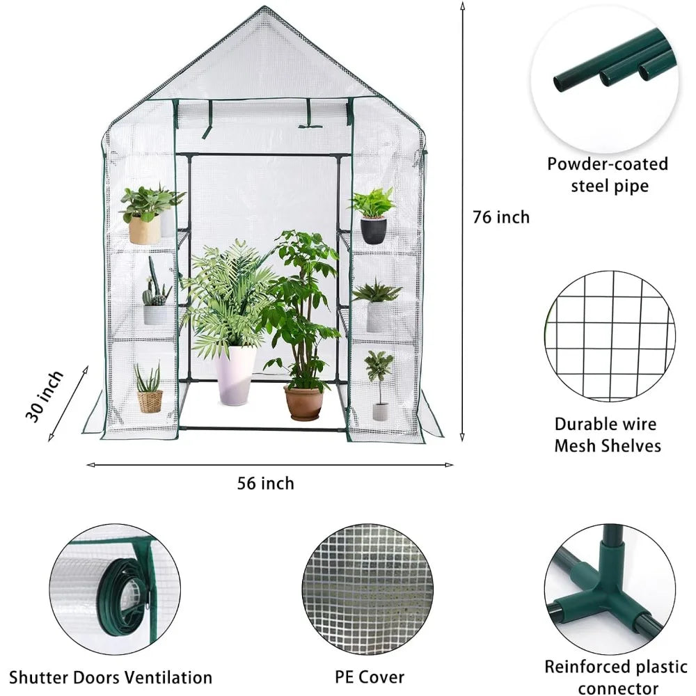 Portable Walk-in Greenhouse