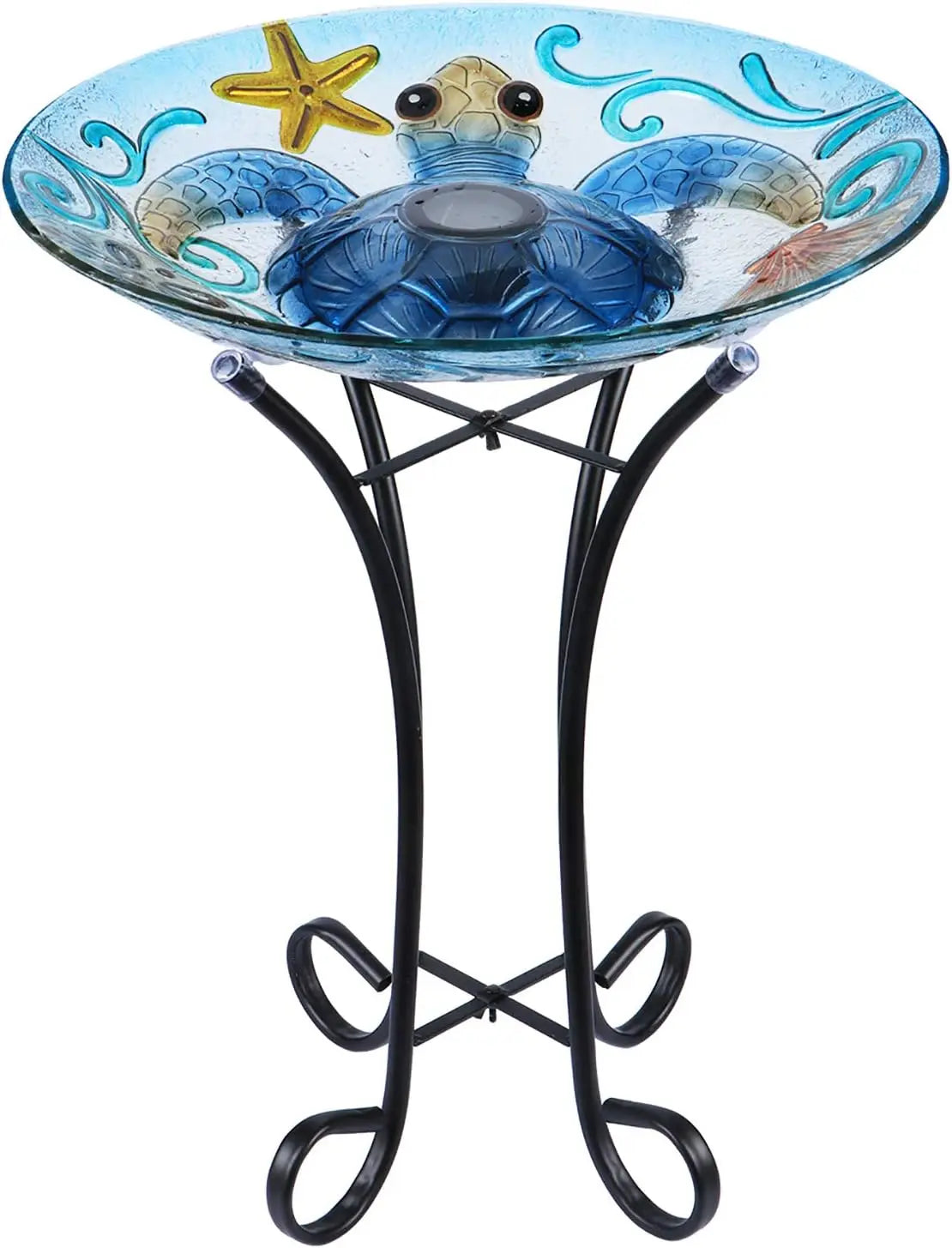 Outdoor Glass Garden Decor