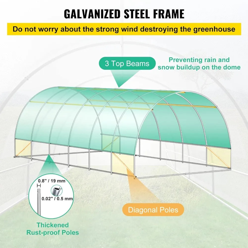 Walk-in Tunnel Greenhouse